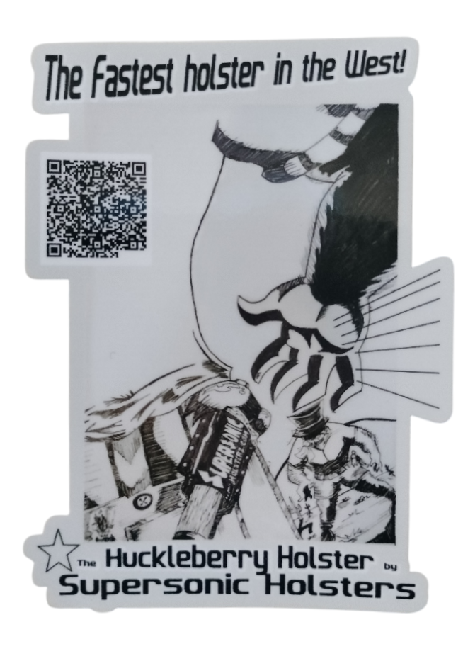 The Fastest Holster in the West! sticker