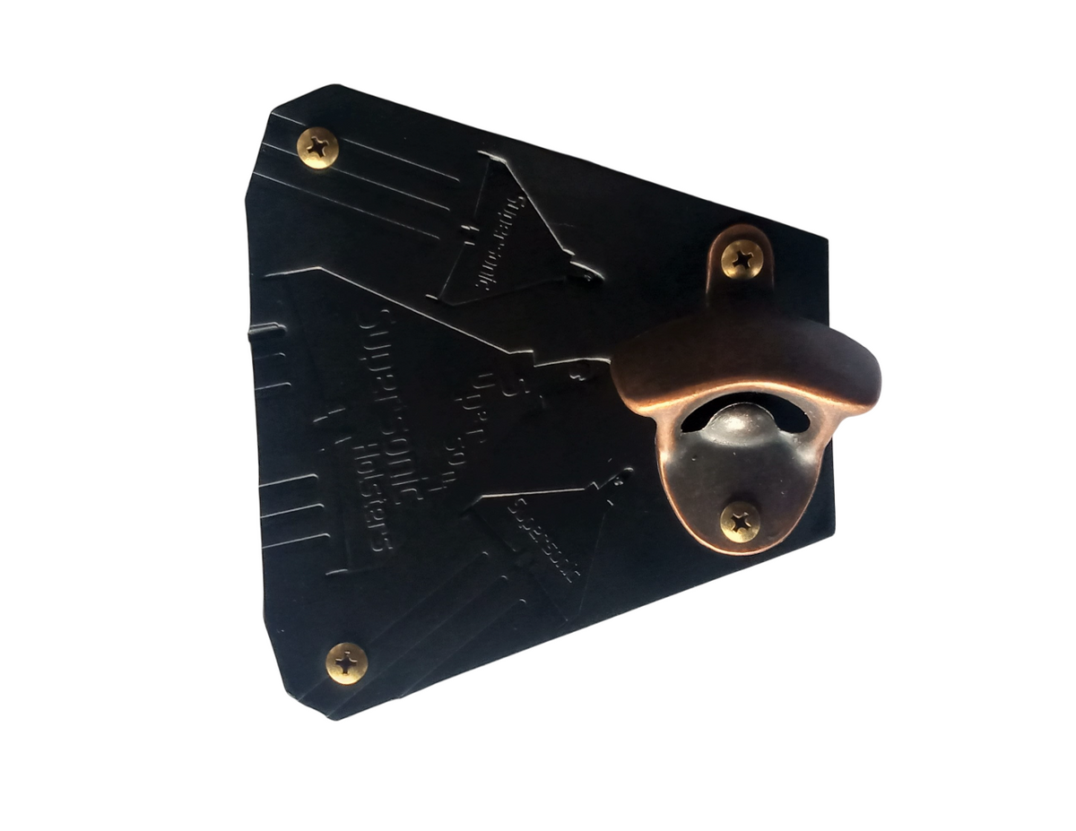The Worlds Fastest Bottle Opener!'The Friday Nighter' Supersonic's Leather Bottle opener.
