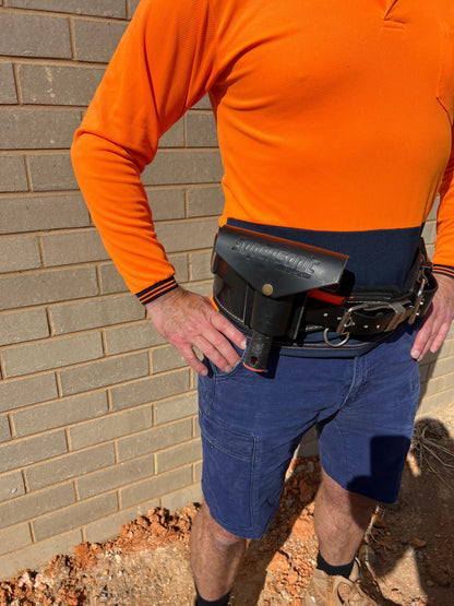 Supersonic Leather 6" Scraper Holster - for angled or straight scrapers
