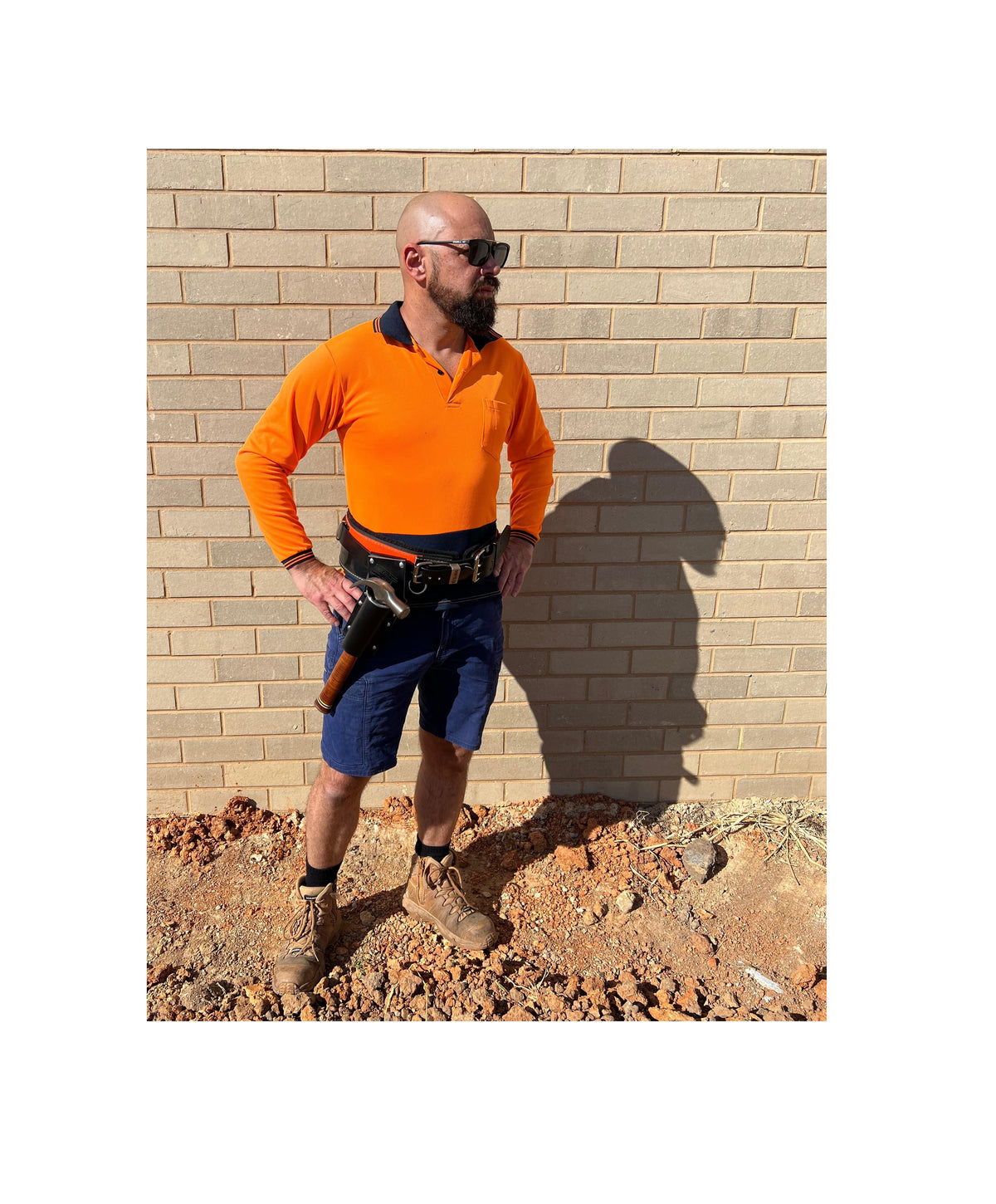 Huckleberry Angled Hammer Holster - Small Strap Light 'N' Tough